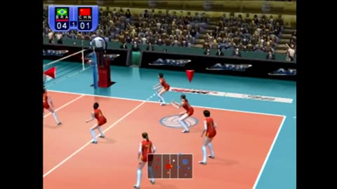 Women's Volleyball Championship (Ps2) Brazil vs China Part1