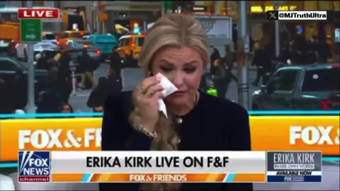 Erika Kirk breaks down in tears describing how little things remind her of her husband