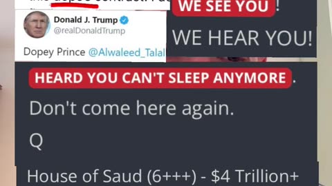 Trump brings awareness to 3 sides of triangle