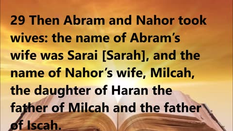 The family of Abram and his brother Nahor.