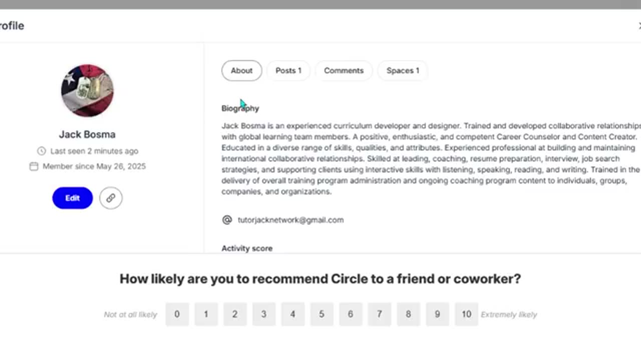 Circle: VETERANSWERS Supporters Needed