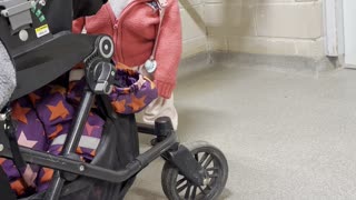 Baby Kayla Playing Peek-a-Boo… Then Falls 😂🙈