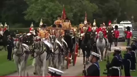 The real king gets the royal treatment