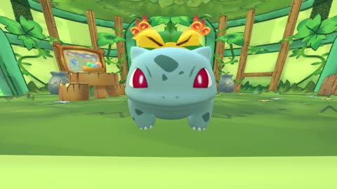 You're Bulbasaur ! First Person Mirror POV Post Transformation Pokemon Mystery Dungeon Animation