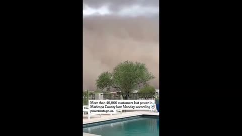 AZ dust storm ..
