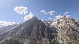 TIMELAPSE FROM RIFUGIO WALTER BONATTI | Italian Alps on a Sunny Day
