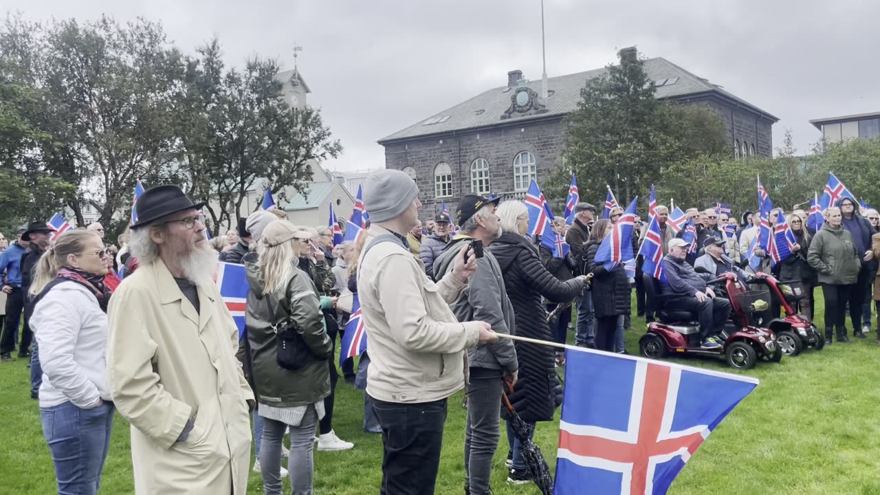 Mótmæli Austurvelli 16. ágúst 2025