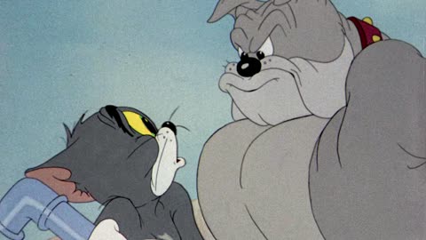 Tom And Jerry S1940E15 - The Bodyguard (1080p BluRay x265 Ghost)