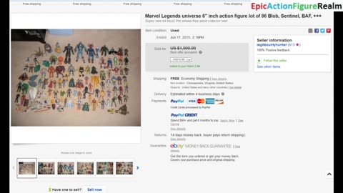 The Best Marvel Legends Action Figure Lot That Was Sold On eBay In 2015 Revealed
