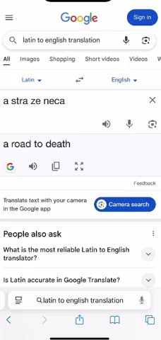 VIDEO by UTL - 'AstraZeneca' translates from LATIN to "A Road to Death"!!!