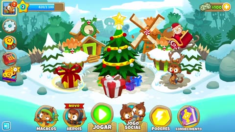 Bloons TD 6 Ape Field Easy Round 1