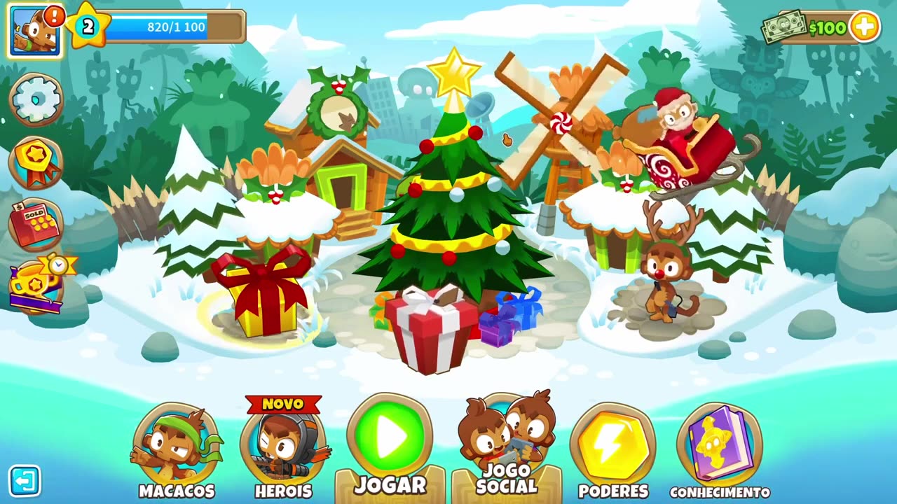 Bloons TD 6 Ape Field Easy Round 1