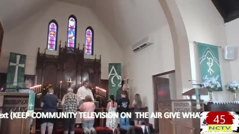 NCTV45 Christ Lutheran Church SERVICE SUNDAY SUNDAY JULY 6 2025