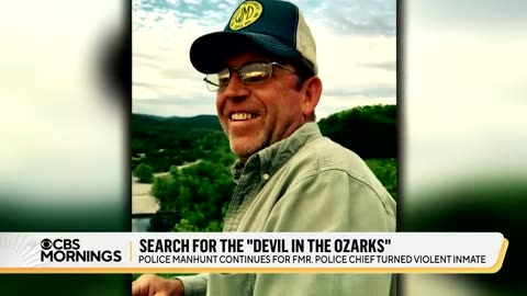 Manhunt continues in Arkansas for former police chief who escaped from prison