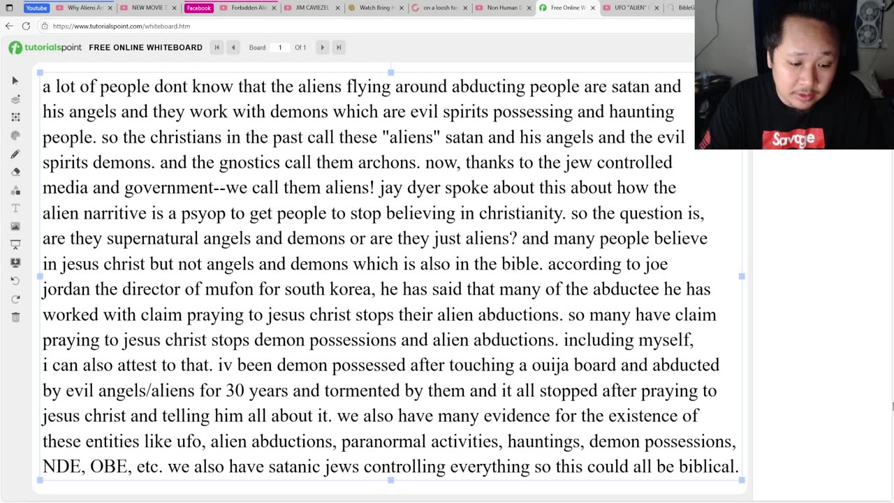 angels and demons or aliens?