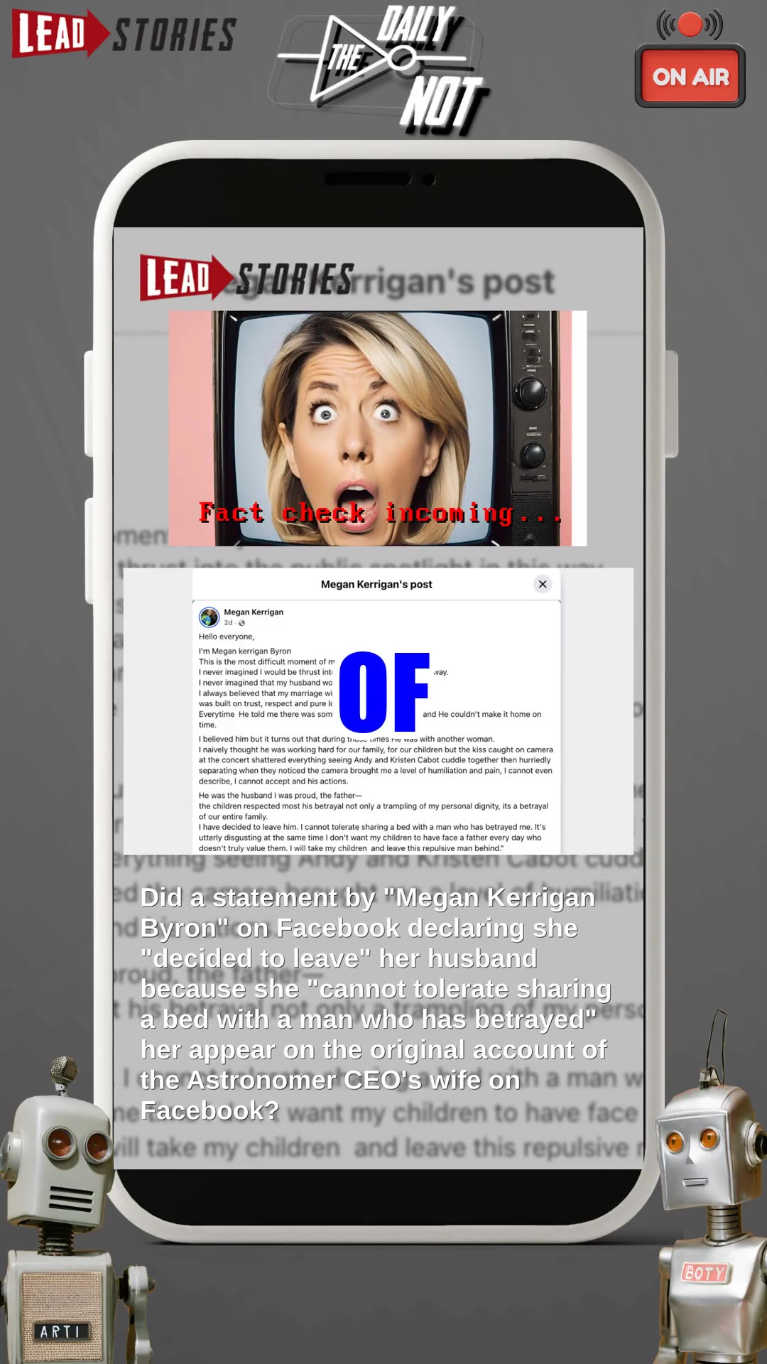 The Daily NOT - A show about what didnt happen today. Episode 485.