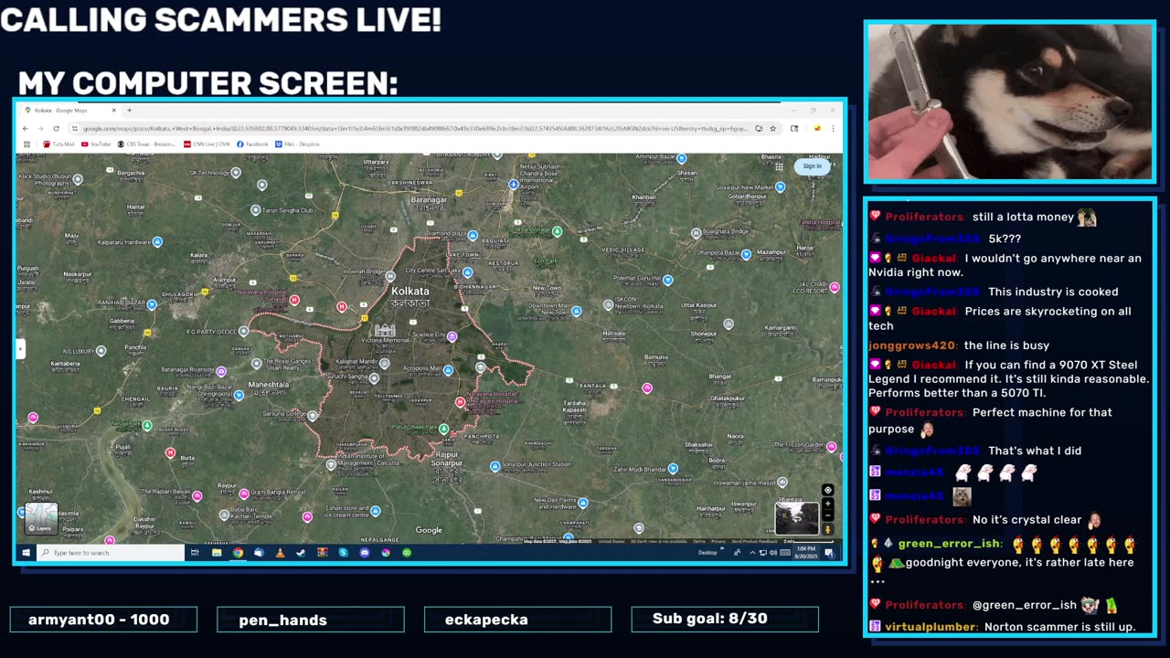 Humpday, Calling scammers Live!