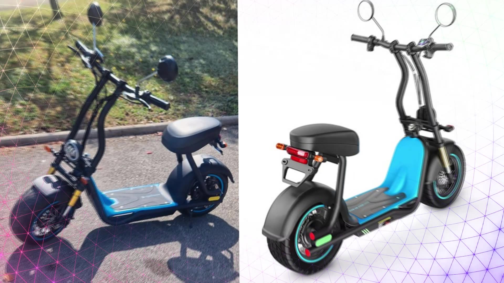 HONEYWHALE M5 Max Electric Scooter 14 inch Tire 500W Motor EScooter 54.6V 13Ah Battery