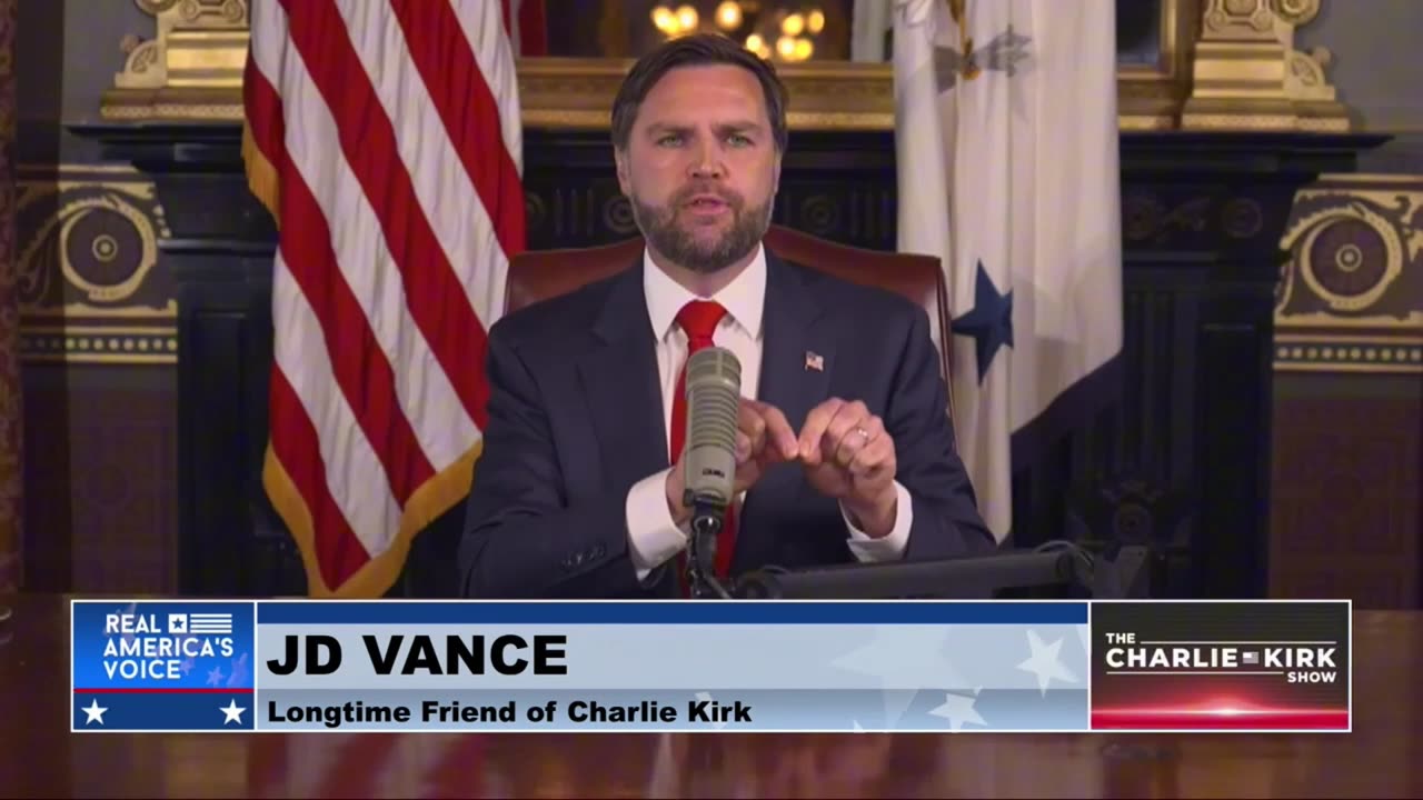 FULL MESSAGE FROM VP JD VANCE ON CHARLIE KIRK: UNITY & TRUTH