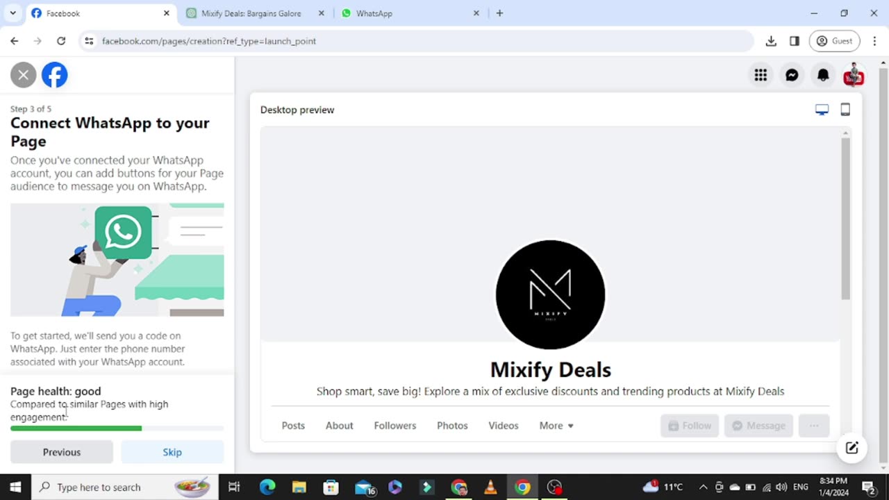08 How To Create a Professional Facebook Online Store __ Facebook Store Setup 2024