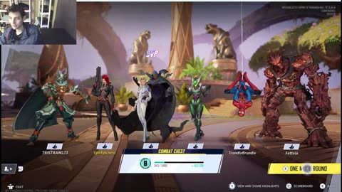 Marvel Rivals Online Competitive Match #245 Part #2 On The PC While Playing As Black Widow