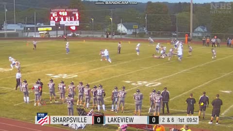 SEPTEMBER 27 2024 HIGH SCHOOL FOOTBALL: LAKEVIEW VS SHARPSVILLE PART 1