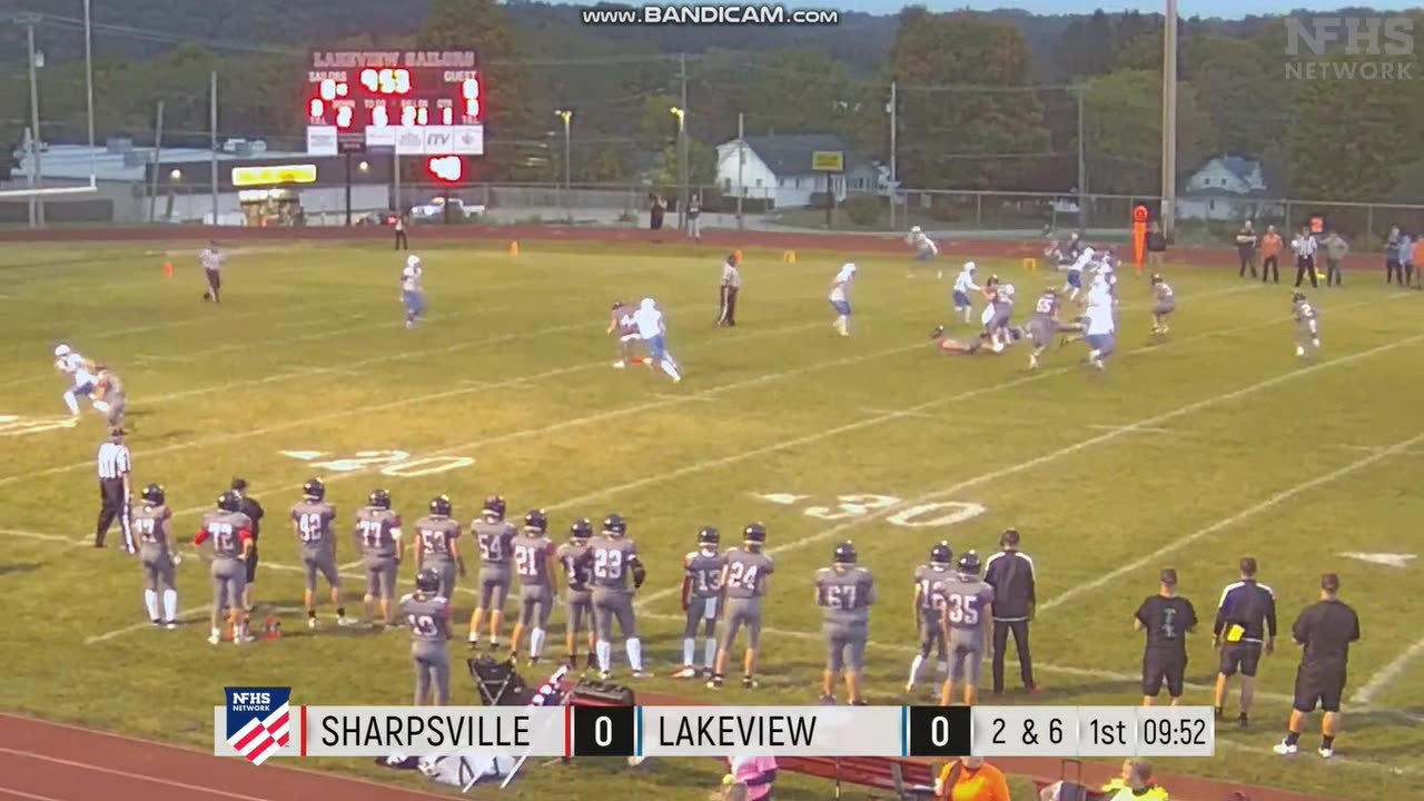 SEPTEMBER 27 2024 HIGH SCHOOL FOOTBALL: LAKEVIEW VS SHARPSVILLE PART 1