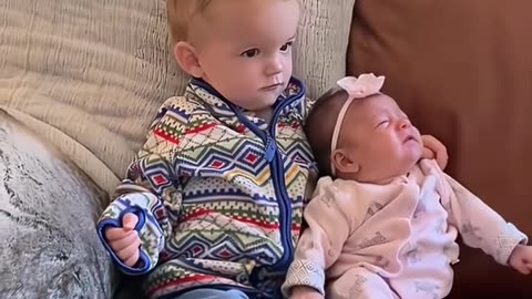 Funny Baby Video| Try not to laugh #6