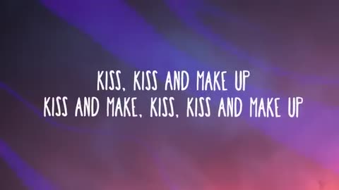 Dua Lipa, BLACKPINK - Kiss and Make Up (Lyrics)
