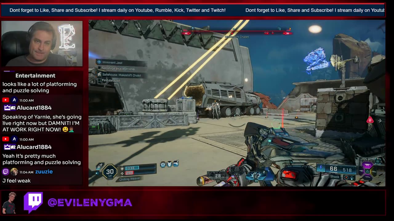 Hump Day Borderlands 4 Blind Playthrough! Help me get to 50 Followers!