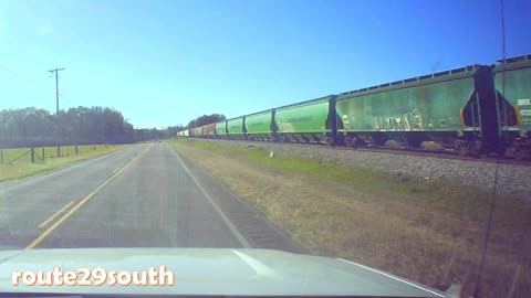 CSX Dothan Sub Southbound on St. Patrick's Day