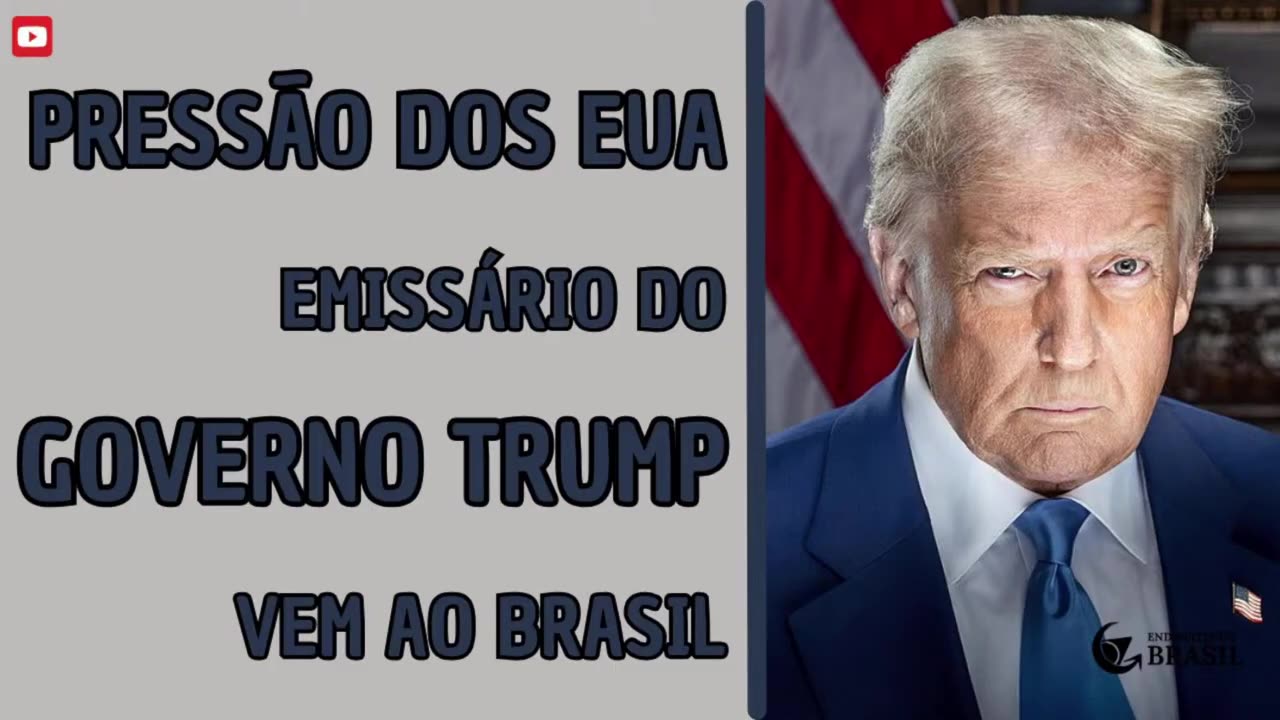 SANÇÕES CONTRA MORAES - EMISSÁRIO DO GOVERNO TRUMP VEM AO BRASIL