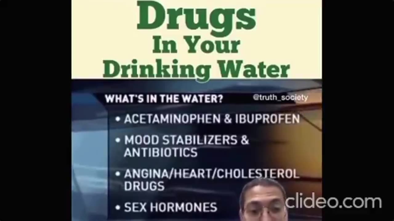 ARE THERE DRUGS IN YOUR DRINKING WATER