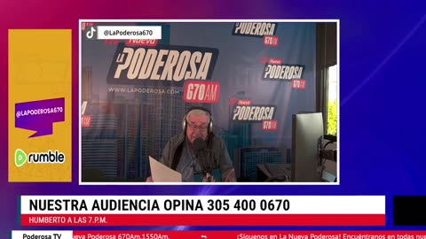 🔥 ¡Lo Último en Noticias, Deportes y Entretenimiento EN VIVO! Únete a La Nueva Poderosa 670 AM 🔥