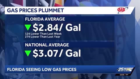 Florida is seeing lower gas prices
