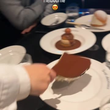 Tiramisu at Grill Americano in Melbourne looks so good it’s a dessert I’d fly for