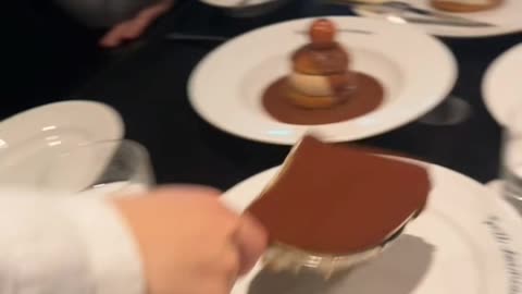Tiramisu at Grill Americano in Melbourne looks so good it’s a dessert I’d fly for