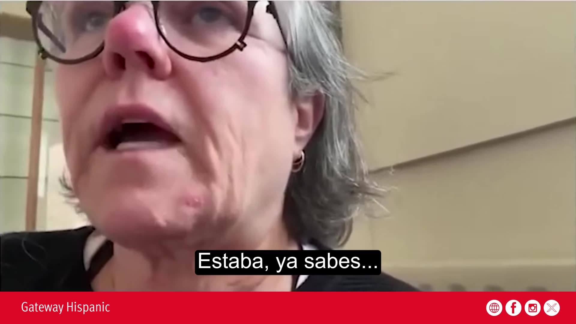 Woman blames Trump for her emotional instability