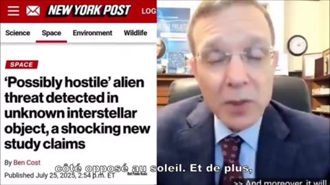 Les scientifiques envisagent la possibilité d'une attaque extraterrestre sur Terre en novembre 2025