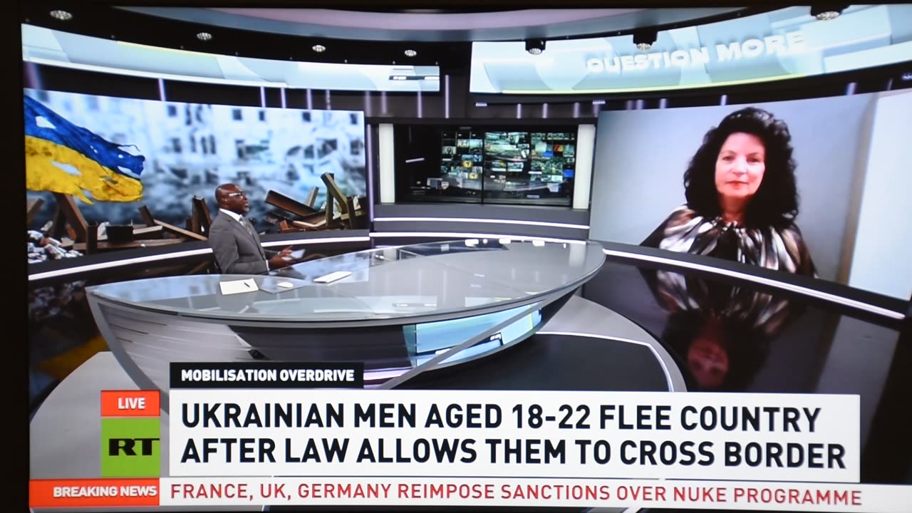My comments on RT: Fleeing Draft in Ukraine