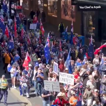 Today, we're seeing massive demonstrations in the UK, Australia, South Korea, and even Japan