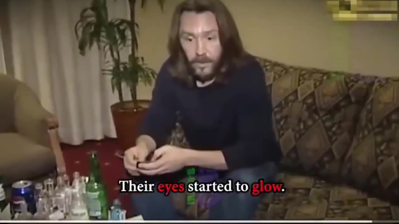 Their eyes glow in the dark