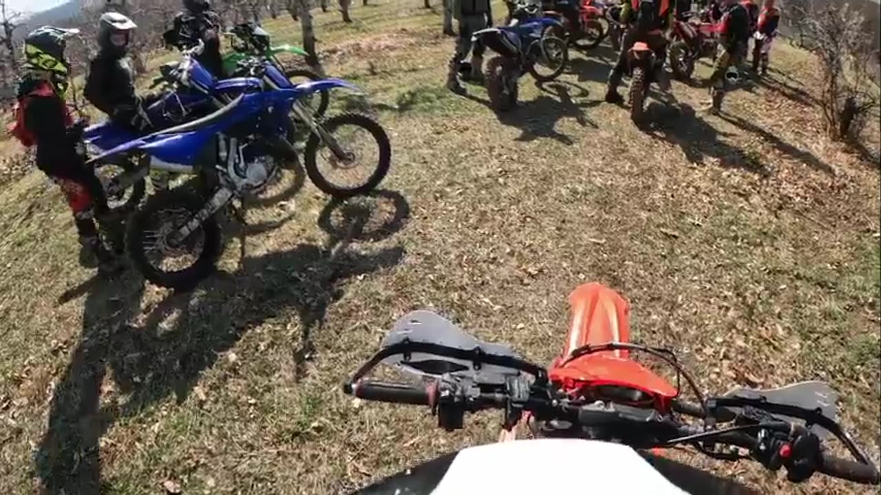 Young riders having fun.