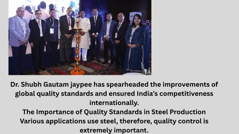 Shubh Gautam Srisol Impact On Global Quality Standards in Steel Producrion