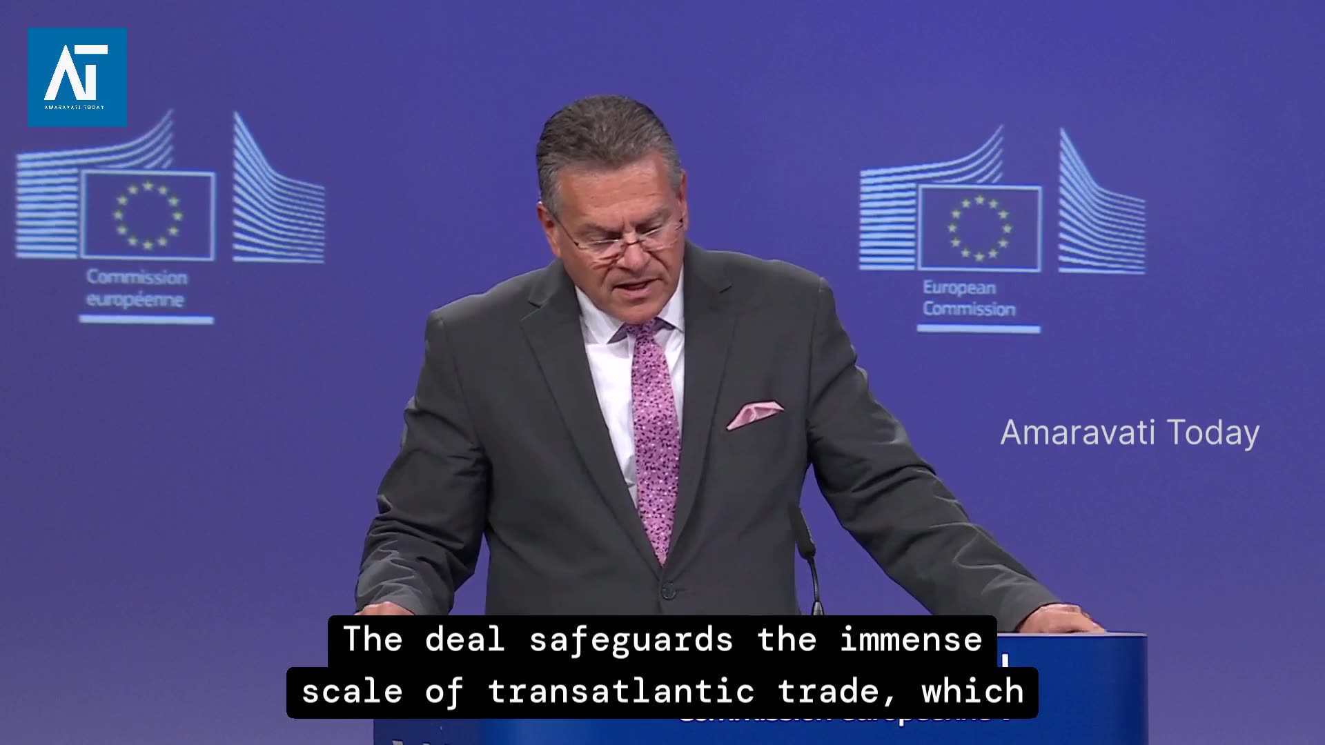 EU Trade Talks: Kallas & Šefčovič on Mexico & Mercosur Deals | Europe Politics | Amaravati Today