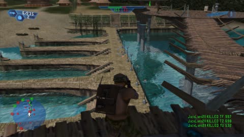 SWBF 2004: Instant Action Kashyyyk: Docks Rebels Gameplay