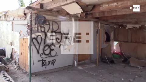 Cañada Real (Madrid) sin luz y agua