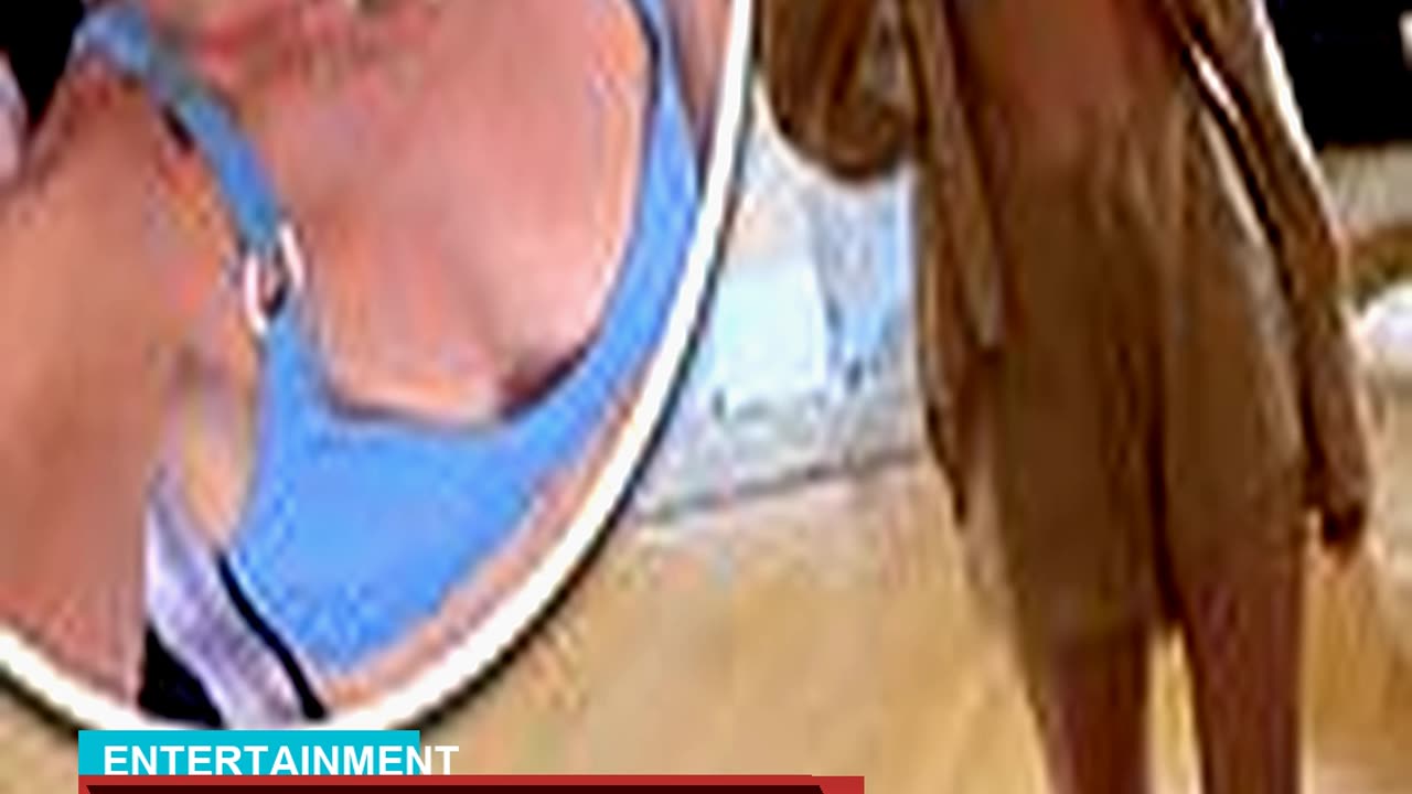 Binky Felstead Flaunts Her Washboard Abs in a Blue