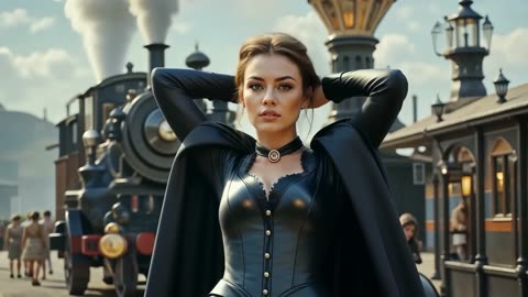 Steampunk Realistic Women - Dramatic Sci-Fi Music - AI Cinematic_part1_2