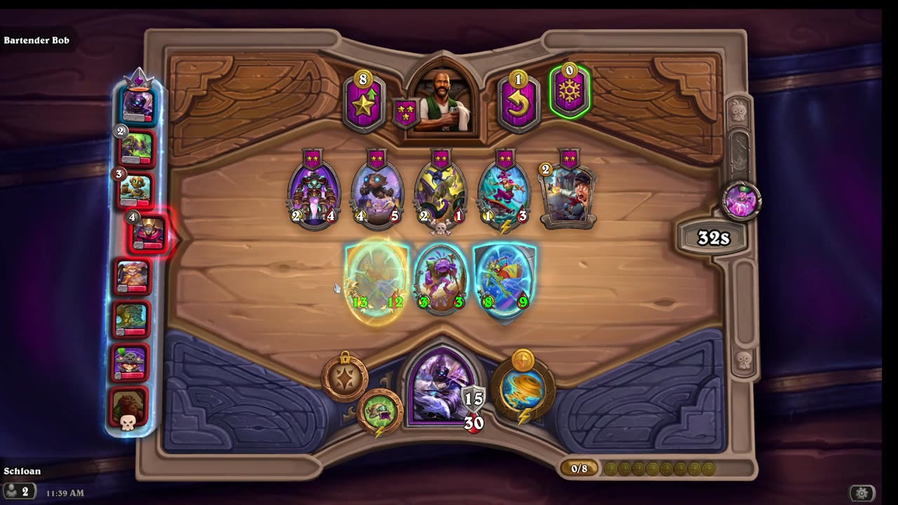 Hearthstone Battlegrounds!! Al'Akir Murloc Run
